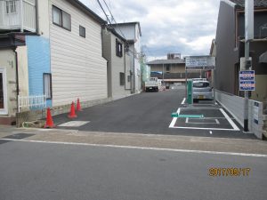 嵐電嵐山駅北パーキングをオープンしました。